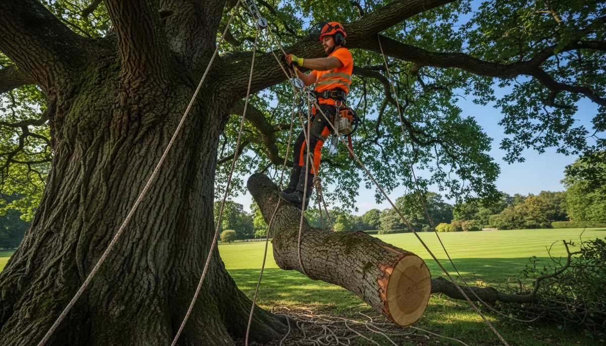 Prix abattage arbre 2026 : coût moyen et devis détaillé