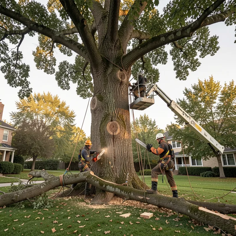 Prix abattage arbre 30 m : tarifs 2026 et devis détaillés par essence